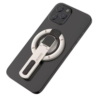 3-in-1 Magnetic Phone Ring Holder Double-Sided Magnetic Phone Stand 360° Rotary for iPhone 17 17 Pro 16 15Pro Max 14 13