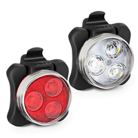3 Led Cycling Bike Taillight With USB Rechargeable Bicycle Tail Clip Light Lamp Bike Light Luz Bicicleta Bicycle Accesso