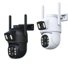 3 Lens 2 Screens WIFI IP Camera 8x Optical Zoom F1.4 Full Color Night Vision IP66 Waterproof Wireless H.265 bluetooth Hu