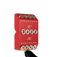 30 45 90 Woodworking Degree Drill Guide Angle Drill Hole Guide Jig with 4 Sizes Drill Bits for Angled and Straight Hole