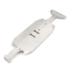 304 Stainless Steel Chassis Front And Rear Guards Scratch-Resistant And Anti-Scratch Plates for TAMIYA XV-02 RC Car Part