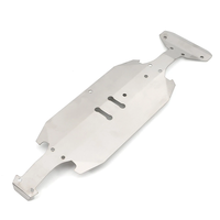 304 Stainless Steel Chassis Front And Rear Guards Scratch-Resistant And Anti-Scratch Plates for TAMIYA XV-02 RC Car Part