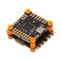 30.5x30.5mm HAKRC 45AF7 V2 Stack F7 Flight Controller Dual Gyro with 5V 10V BEC Output 45A BL_S 2-6S 4in1 ESC Flytower S