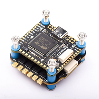 30.5x30.5mm JHEMCU F745 F7 OSD Flight Controller ith 5V 10V BEC Output & 45A 60A BLHELI_32 4in1 Brushless ESC 3-6S Stack