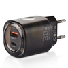 30W 2-Port USB PD Charger USB-A+Type-C PD QC3.0 Fast Charging Wall Charger Adapter EU Plug US Plug for Huawei Mate XT fo