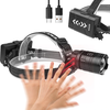 30W LED Multi-Function Induction Headlamp XHP70 Strong Light Induction Headlamp Supports Output 3*18650 Battery Outdoors