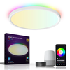 30W Smart LED Ceiling Light Dimmable Ceiling Light Fixture 2700K~6500K,  RGB Ambient Light Work with Alexa Google Home fo