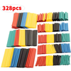 328PCS Heat Shrink Tubing 2:1 Electrical Wire Cable Wrap Sleeving Tube Kit Electric Insulation Heat Shrink Tube Kit for