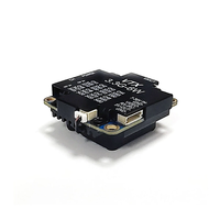 3.3GHz 6W VTX 16CH FPV Image Transmitter Adjustable Power 25-6000mW FPV Transmitter W/Fan MMCX Antenna for Racing Drones