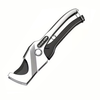35/42/51/75mm High-Leverage Ratchet Action Multi-Purpose Pipe Cutter Carbon Steel Blade PVC Rubber Tubing Cutter Tool