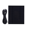 3.5W 5V Solar Panel Charger Micro USB 150x130mm Monocrystalline 22% High Conversion Efficiency Portable Solar Charger fo