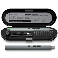 36 in 1 High-Speed Electric Screwdriver Set with 36 Bits 200RPM Motor Dual-Mode Operation Energy-Efficient 350mAh Batter