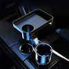 360° Adjustable Car Cup Holder Extender Multi-Function Drink Holder with Food Table Snack Base Tray CoffeeBurger Stora