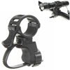 360 Degree Bike Bicycle Torch Mount Holder With Clip Clamp Adjustable Light Lamp Flashlight Holder