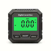 360° Digital Level Angle Gauge Mini Measuring Protractor Inclinometer with Electronic Magnetic Base Backlight Carpenter