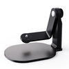 360° Rotary Rocking Arm Projector Stand Ajustable Mount Bracket with 1/4" Screw for Video Projector Home Theater