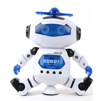 360° Space Rotating Dance Astronaut Robot RC Music LED Light Electronic Walking Funny Toys for Kids Children Birthday Gi