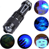 365NM UV Black Light Flashlight Ultraviolet Flashlight Pet Urine Detector Portable UV Torch Lamp