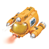 3737 2.4GHz Multiplayer Dual Propeller Waterproof Design Dazzling Lighting Effect Summer Outdoor Pool Spray RC Boat Toy