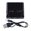 3.7v One To Four Small White Head Charger Toy Battery Quadcopter With Overcharge Protection Drone Accessories
