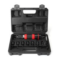3/8 Rivet Nut Drill Adapter Kit Professional Nut Gun Adapter with Rubber Coating