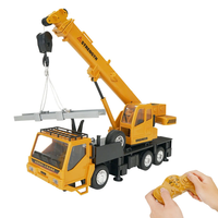 3822 1/24 10CH RC Car Truck Crane Remote Control Construction Children