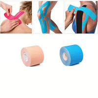 3.8mm*5cm Elastic Kinesiology Tape Breathable Pain Relief Sports Bandage Care First Aid Tape Muscle Injury Sports Tape f