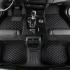 3D Front Rear Waterproof Carpets Car Floor Mats Cover PU LeatherFor Volkswagen Golf/GTI/Golf-R
