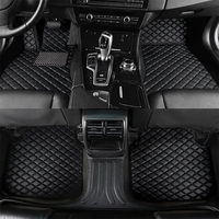 3D Front Rear Waterproof Carpets Car Floor Mats Cover PU LeatherFor Volkswagen Golf/GTI/Golf-R