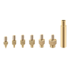 3D Printer Accessories M2 M3 M4 M5 M6 M8 VORON2.4 Heat Insert Nut Iron Tip 936 Soldering Iron Thread Embedded Kit Heat I