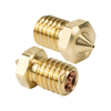 3D Printer Nozzle E3D V6 Clone CHT Nozzle M6 High Flow Copper For 1.75MM Filament Brass Copper Print Head 0.4mm 0.6mm 0.