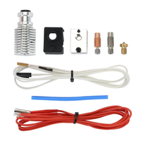3D Printer Parts Prusa MK3S+ Extruder Nozzle Heating Kit High Temperature Resistance All-Metal Throat Brass Nozzle CNC H
