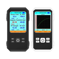 3in1 Multifunctional Electric Field Magnetic Field RF Radiation Tester Handheld Electromagnetic Radiation Tester EMF Met
