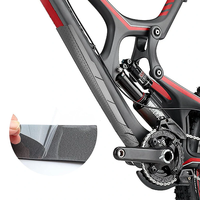 3M PVC Bicycle Frame Protection Sticker Guard Cover Removable Bike Down Tube Anti-Scratch Sticker Tape Protector for Cyc