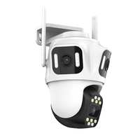 3MP 3 Lens Full HD WIFI IP Camera 8x Zoom 3 Screens Preview IP66 Waterproof Night Vision Two-Way Audio WiFi bluetooth Cl