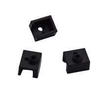 3Pcs 3d printer parts Heater Block Silicone Cover For Sprite Extruder Ender-3S1 Ender-3 S1Pro Silicone Sock Compatible
