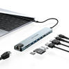 [3Pcs] BlitzWolf® BW-NEW TH5 10 in 1 USB Hubs with HD 4K@30Hz USB3.0 / USB2.0 / Type-C 2.0 / RJ45 Ethernet / 100W PD Cha