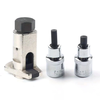 3PCS Car Hydraulic Shock Absorber Removal Tool Claw Strut Spreader Suspension Separator CR-V Stainless Steel Manual Ball