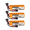 3PCS CNHL MiniStar 15.2V 550mAh 70C 4S LiPo Battery XT30U Plug for RC Drone FPV Racing