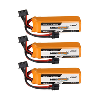 3PCS CNHL MiniStar 15.2V 550mAh 70C 4S LiPo Battery XT30U Plug for RC Drone FPV Racing