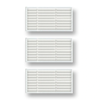3pcs Proscenic Replacement HEPA Filters for Proscenic WashVac F20 Cordless Wet Dry Vacuum Cleaner