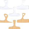 3PCS Woodworking Essentials Acrylic Router Templates for Charcuterie Board Handles Cutting and Shaping Tool Clear Templa