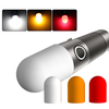 3*XPG Bright EDC Flashlight With Diffuser Lampshades Type-C Rechargeable Endless Dimming Mini Portable LED Torch Small S