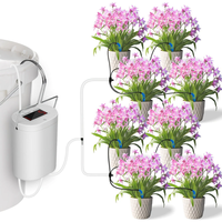 4 Adjustable Drip Arrow Intelligent Automatic Watering Machine Watering Device Timing Artifact Potted Garden Plant Spray