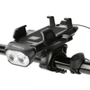 4 In 1 Bicycle Front Light USB Chargeable Phone Holder Bike Horn Cycling Flashlight MTB Power Bank Headlight Bike Access
