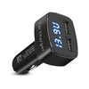 4 In 1 Car Charger Quick Charge 3.1A Dual Usb LCD Display with Temperature/voltage/current Meter Tester Adapter Digital