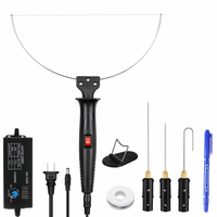 4 in 1 Foam Cutter Set With Digital Voltage Controller Electric Cutting Machine Styrofoam Cutting Pen Foam Die Tool