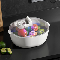 4 in 1 Intelligent Fast Defrosting Machine Household Food Defrosting Tray Meat Fresh-Keeping UV Antibacterial Dishwasher