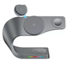 4 in 1 Wireless Magnetic Charger Metal Shell Fast Wireless Charging Station Stand Dock for Smart Phone for iPhone 17 17P