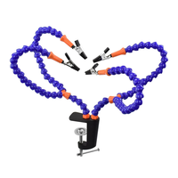 4-Jaw Multi-Weld Bracket Arm Repair Fixture with 4-Piece Flexible Arms for Modeling Weld Assembly Repair